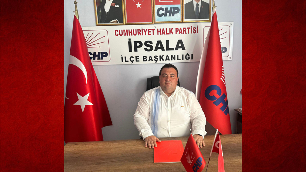 CHP İpsala İlçe Başkanı İsmail Göksu oldu